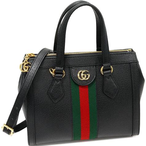 gucci 547551|Black Leather Ophidia Small Tote Bag .